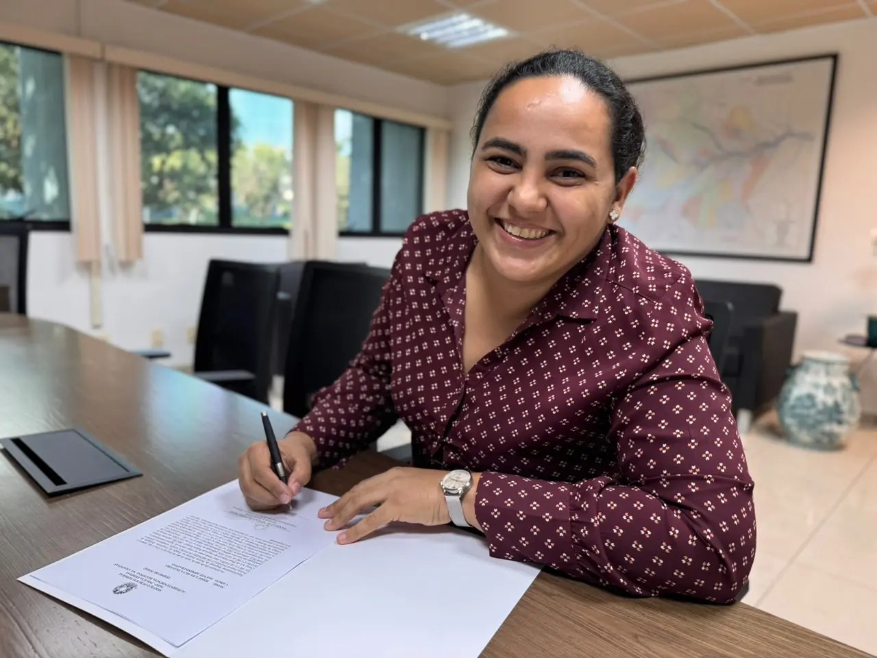 Jessica Oliveira - Aprovada no concurso da Polícia Federal para agente administrativo.