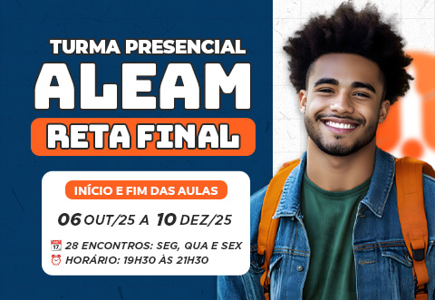 TURMA PRESENCIAL - ALEAM - SEMANAL