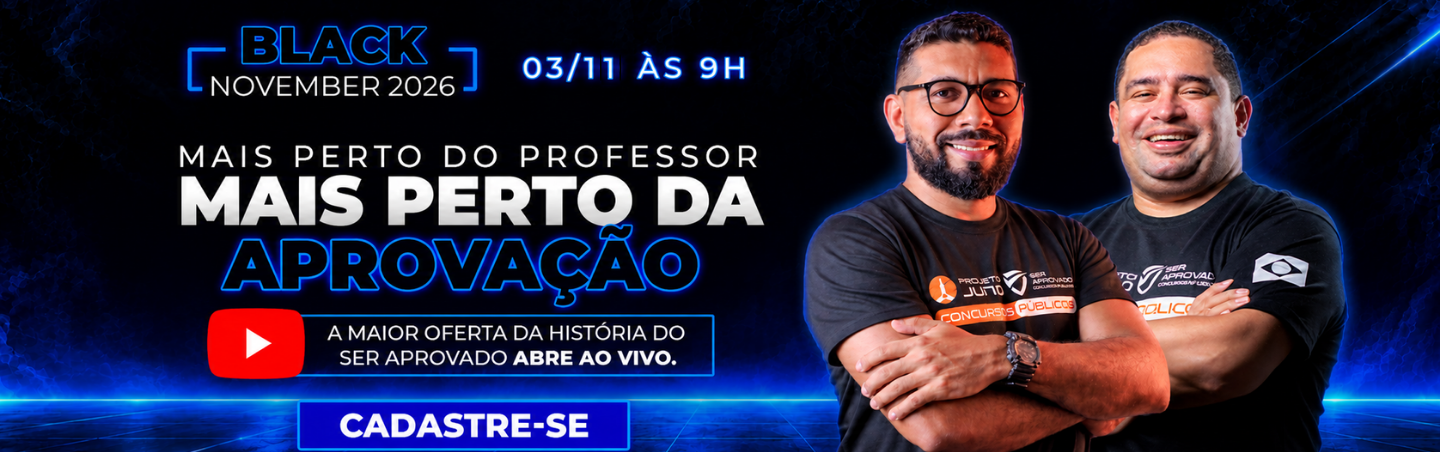 Black November Ser Aprovado